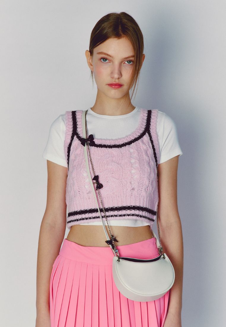 Apple Bag Mini Crinkle Cream