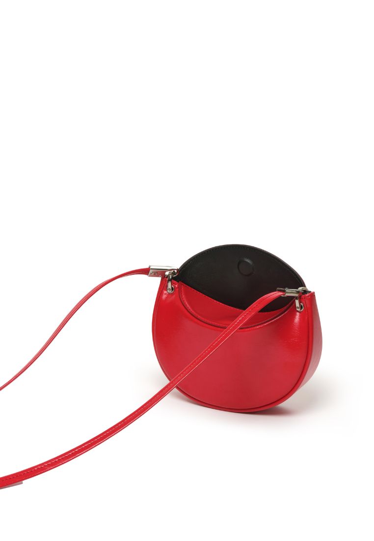 Apple Bag Mini Crinkle Red