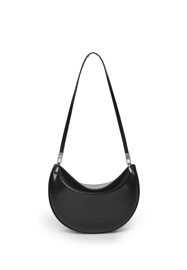 Apple Bag S Crinkle Black