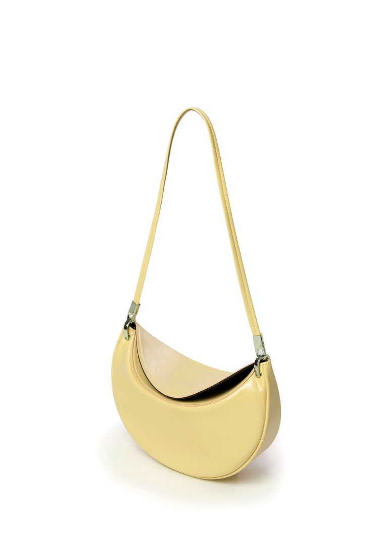 Apple Bag S Crinkle Yellow