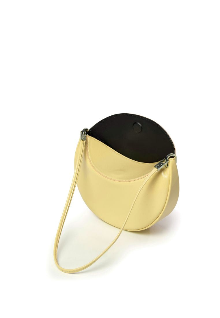 Apple Bag S Crinkle Yellow