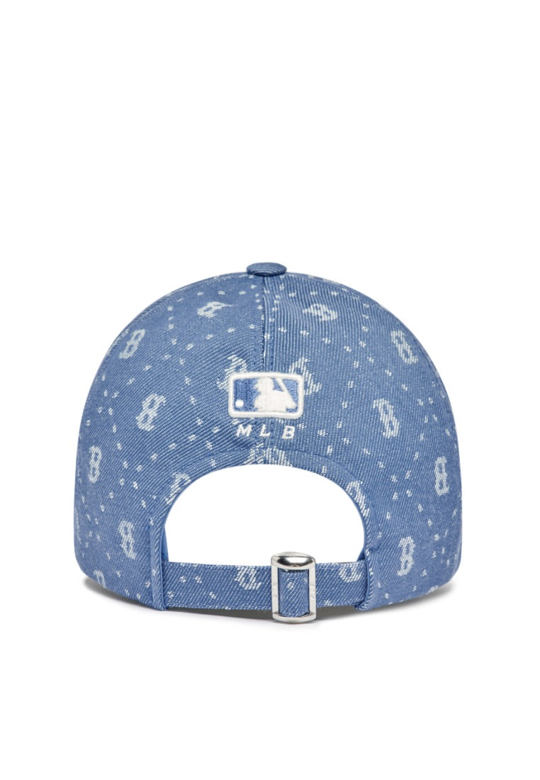 Denim Dia MONOGRAM Structured Ball Cap Boston Red Sox blue