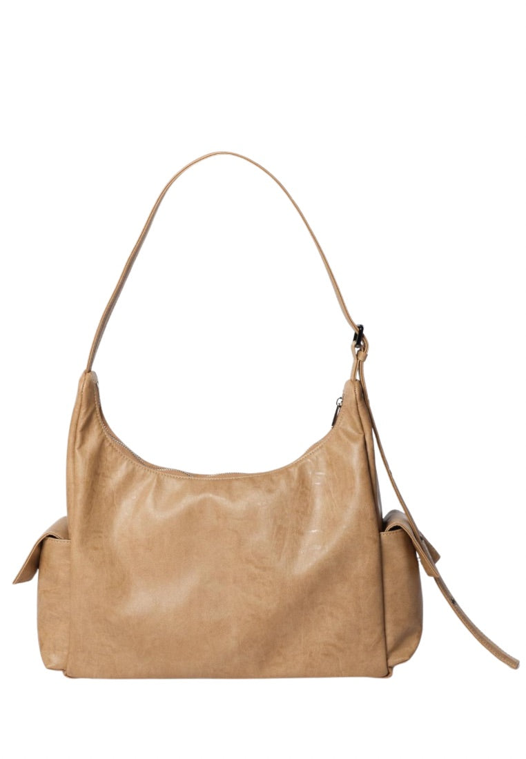 Pocket Mug Bag L Brushed Brown Sugar