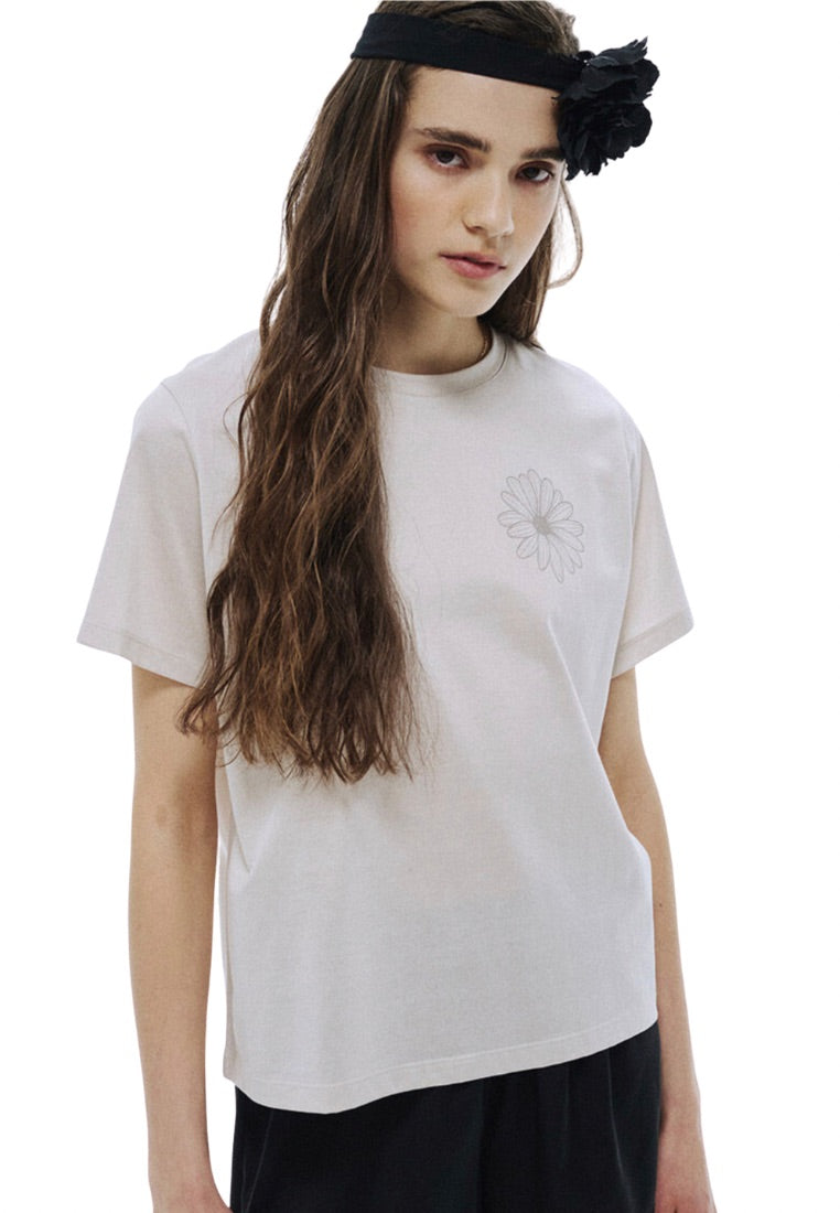 Premium Supima TShirt Essential Beige Khaki