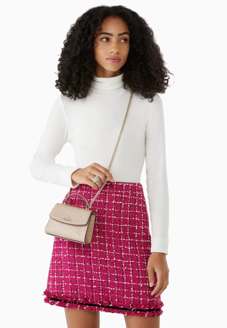 Darcy Micro Satchel Rose Gold