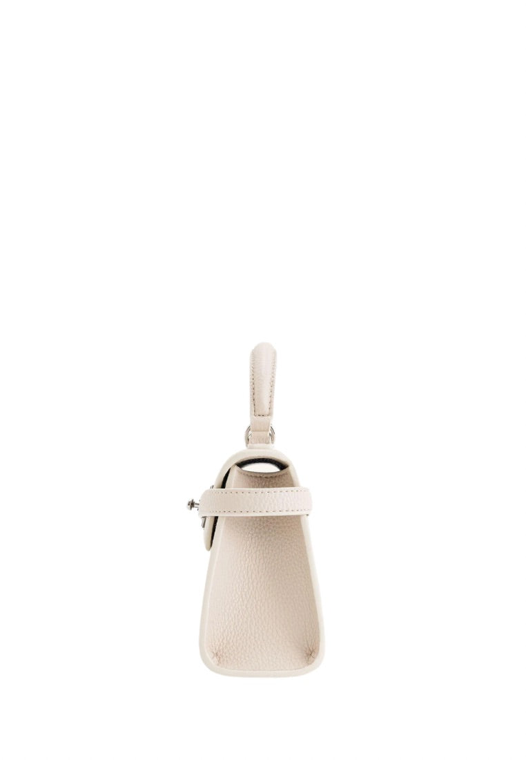 Elise Top Handle Bag - White
