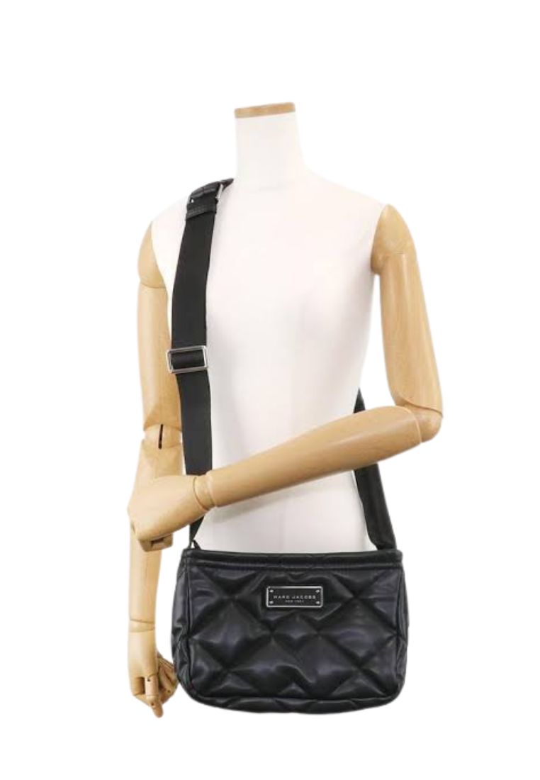 Quilted Mini Crossbody Bag Black