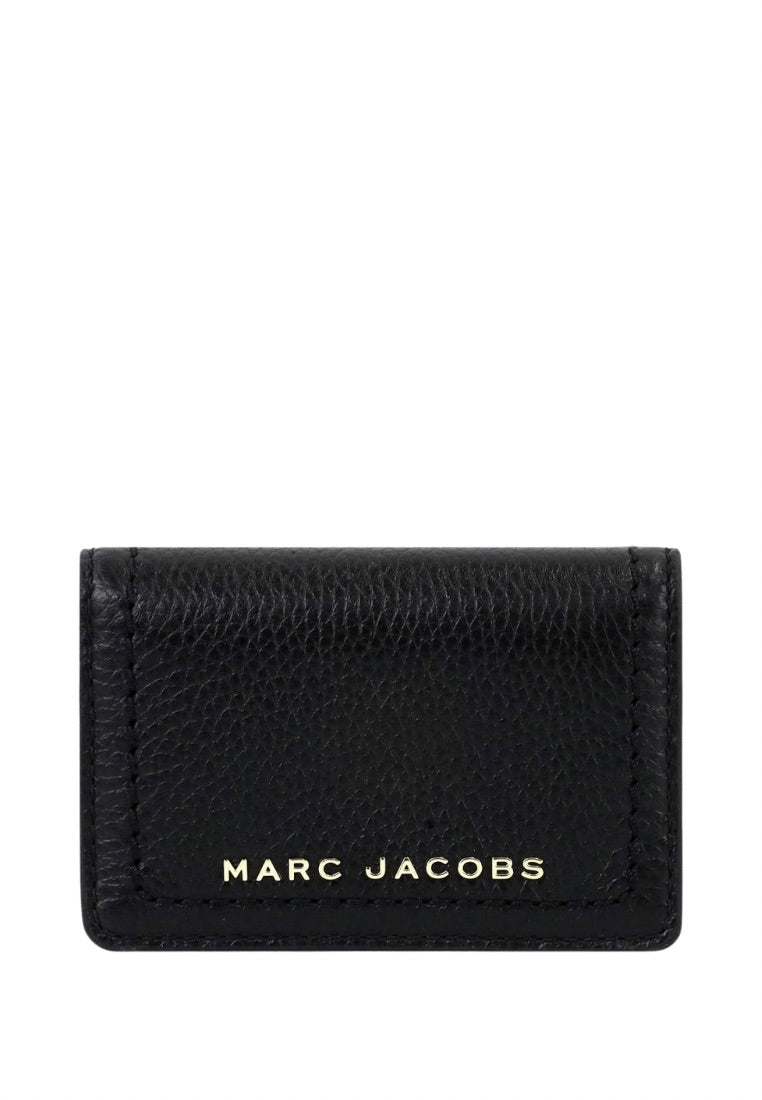 Groove Leather Business Card Case Black