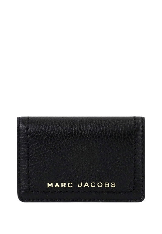 Groove Leather Business Card Case Black