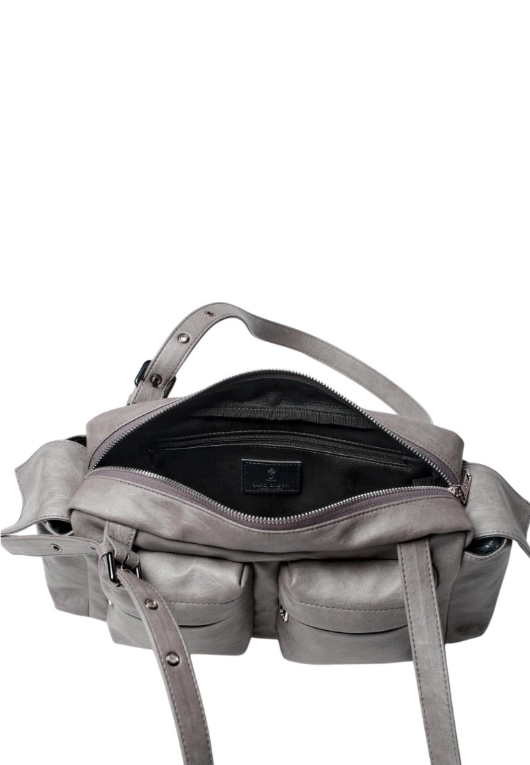 Pocket Utility Bag M Brushed Gray