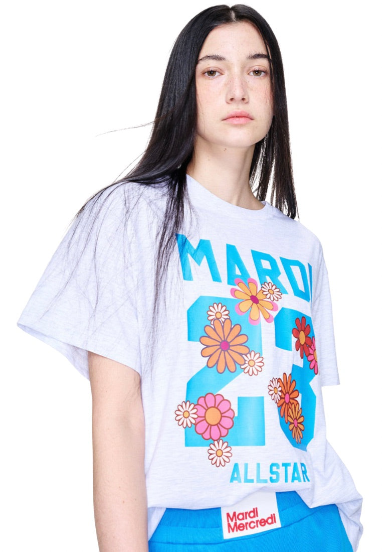 Tshirt Numero 23 Heather Sky