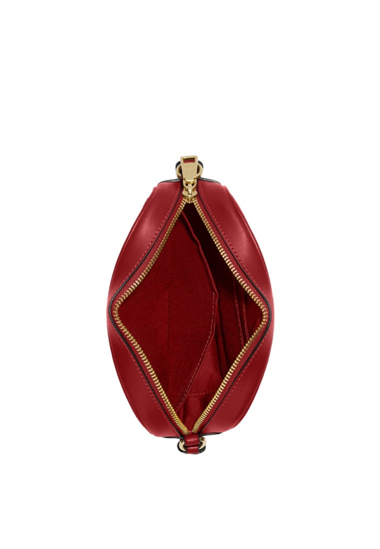 Mini Jamie Camera Bag In Signature Canvas Brown 1941 Red