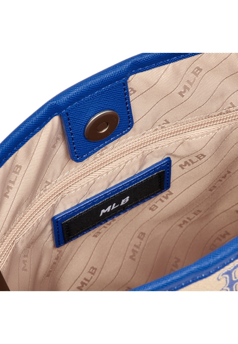 Big Classic MONOGRAM Jacquard New Bucket Bag Boston Red Sox Light Sand