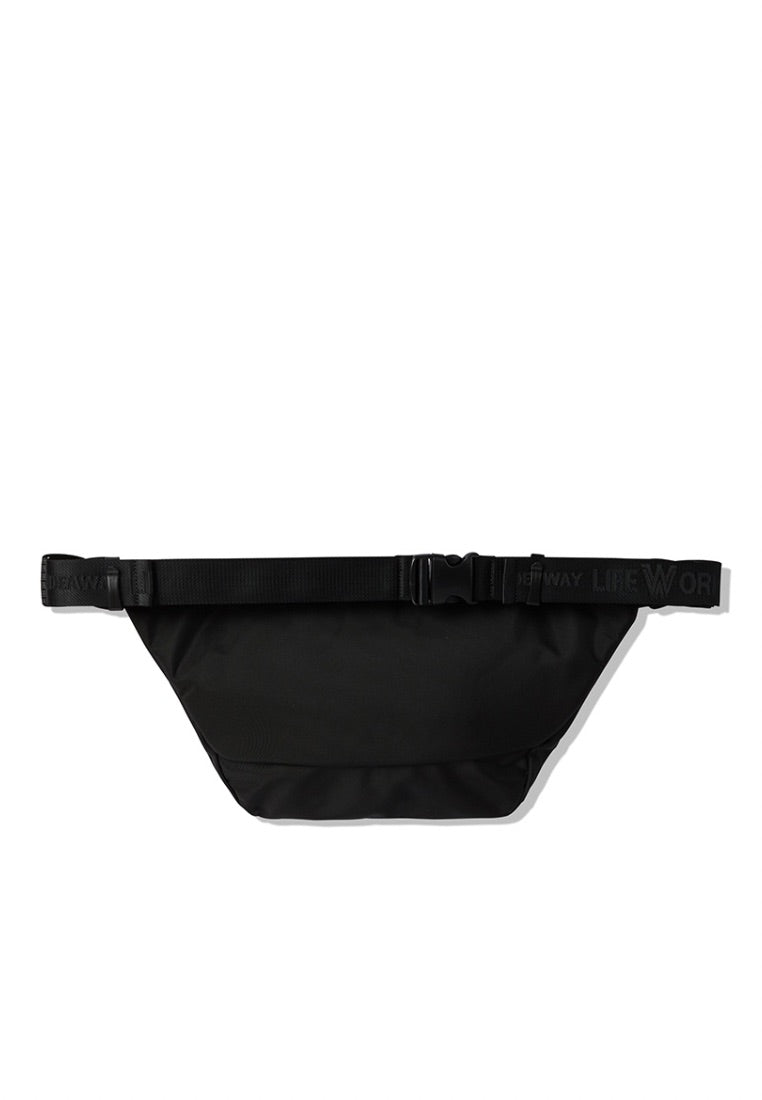 Arch Logo Big Hip Sac Black