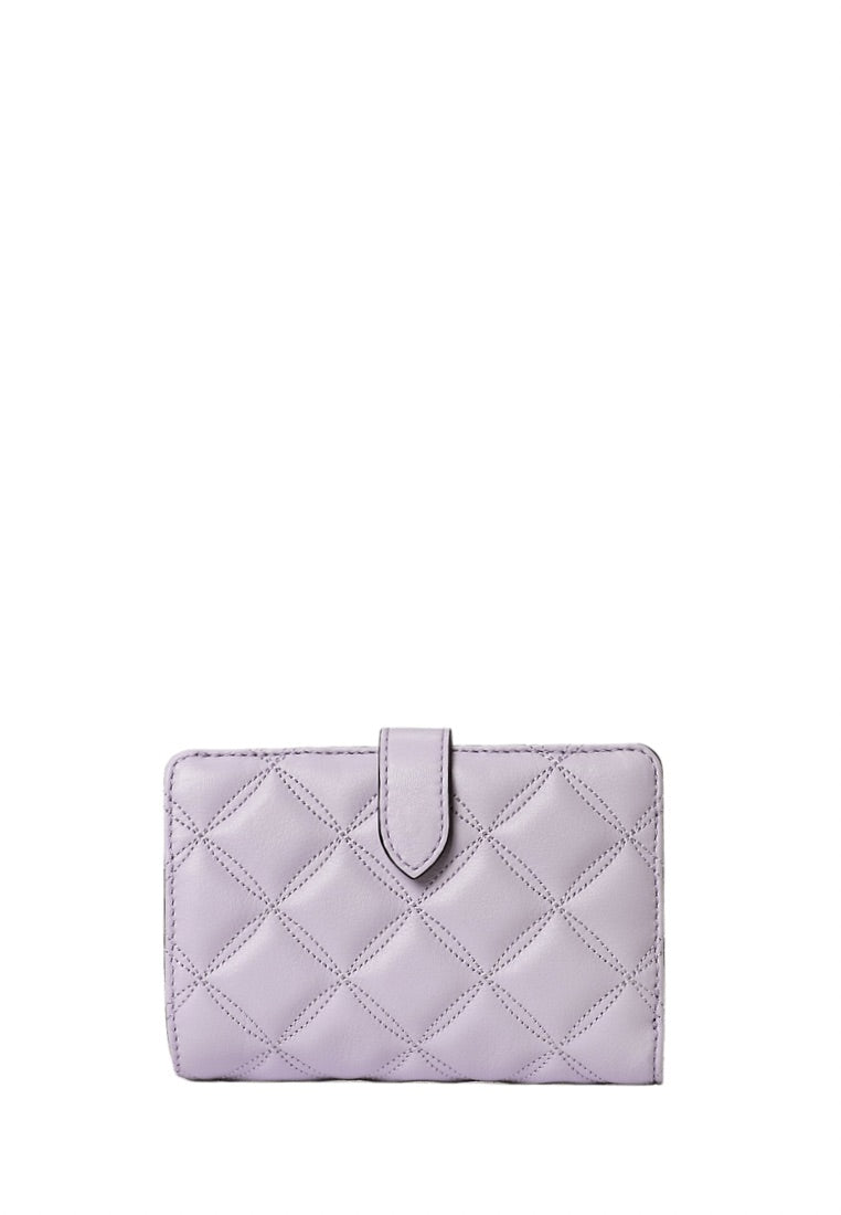 Natalia Medium Compact Bifold Wallet Lilac Frost