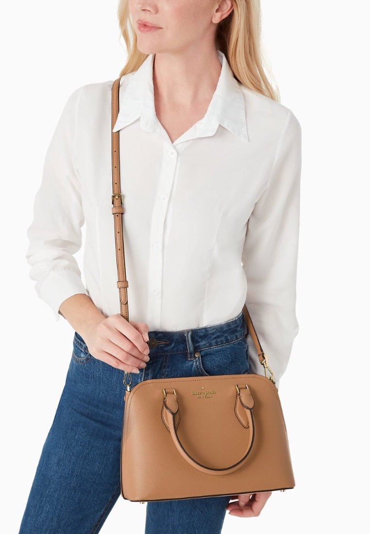 Darcy Small Satchel Light Fawn
