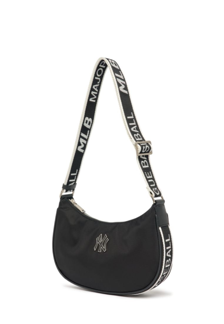 Basic Nylon New Hobo Bag NEW YORK YANKEES Black