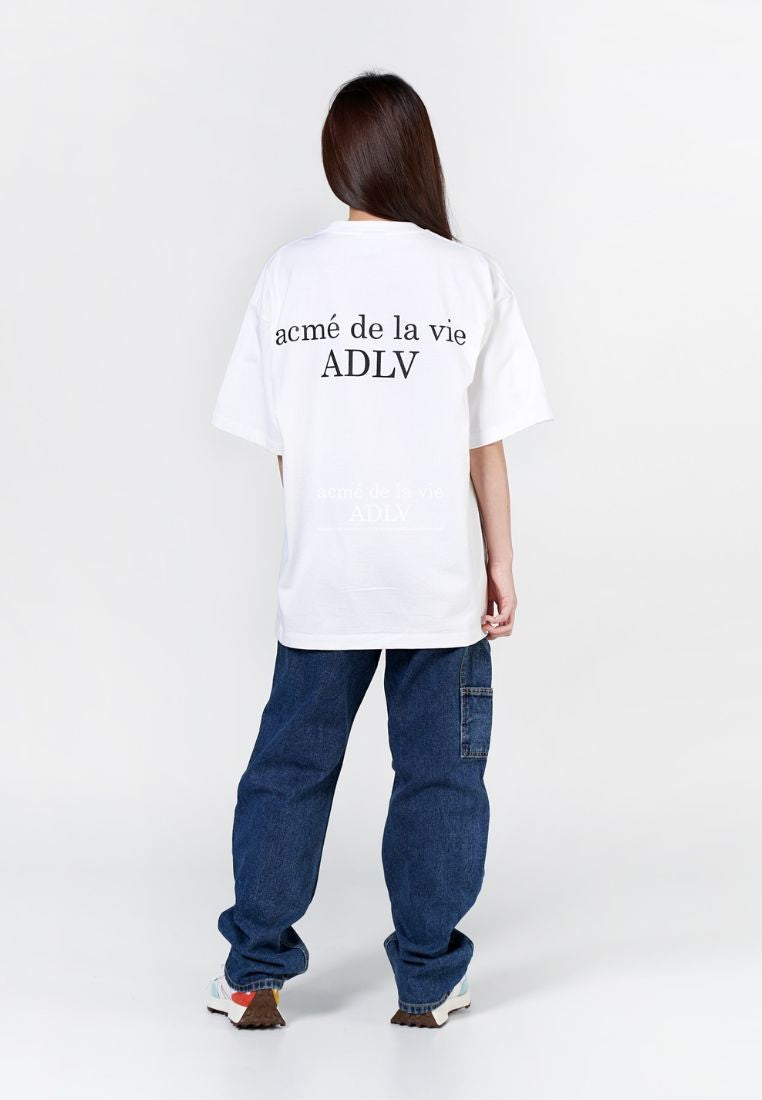 Baby Face Short Sleeve T-Shirt White Colorful Hands