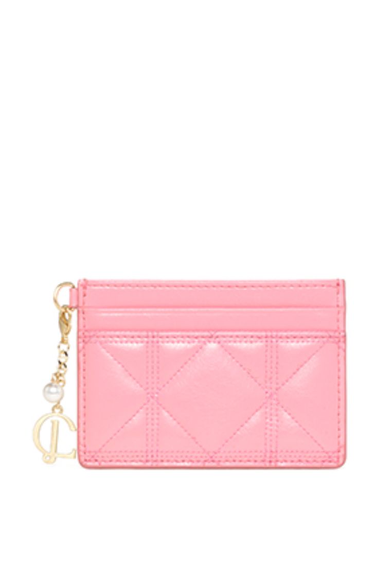 Babe Quilting Card Wallet Pink