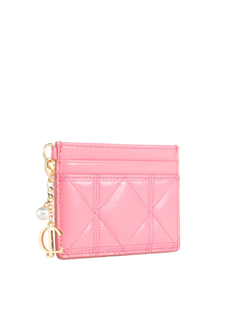 Babe Quilting Card Wallet Pink
