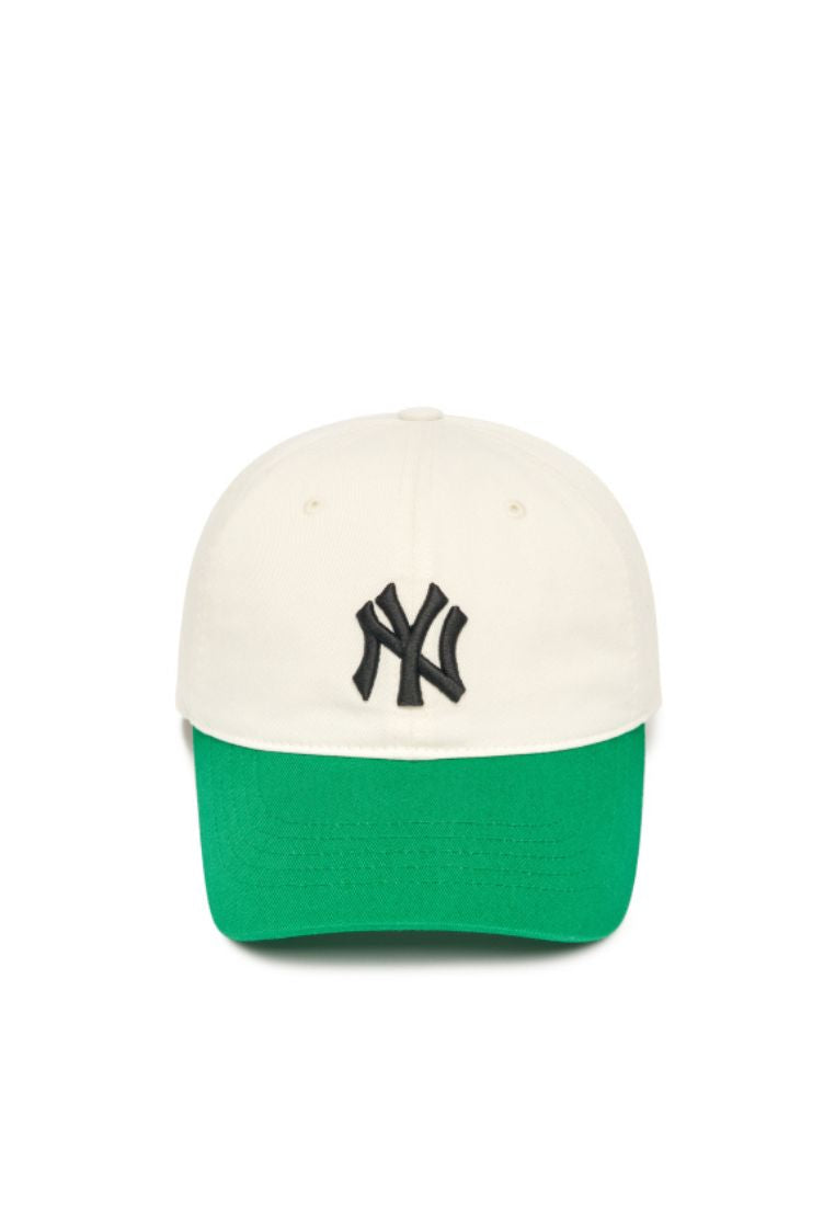 Basic Color Block Unstructured Ball Cap NEW YORK YANKEES green