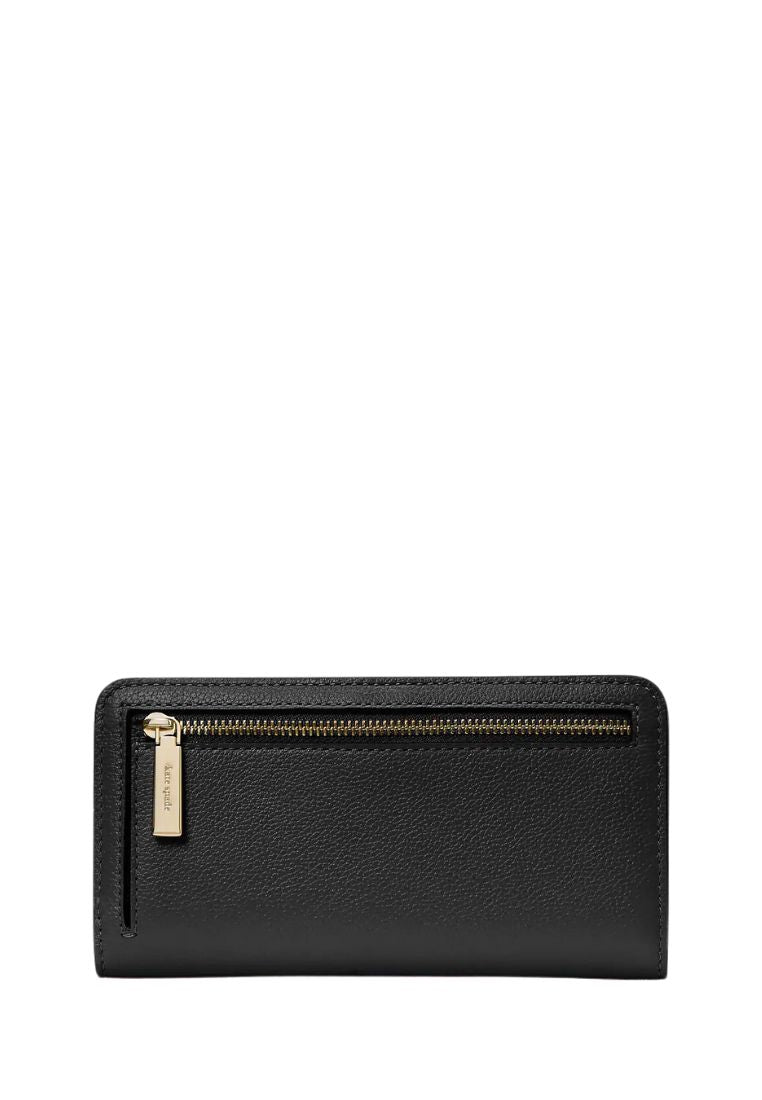 Bailey Large Slim Bifold Wallet Black