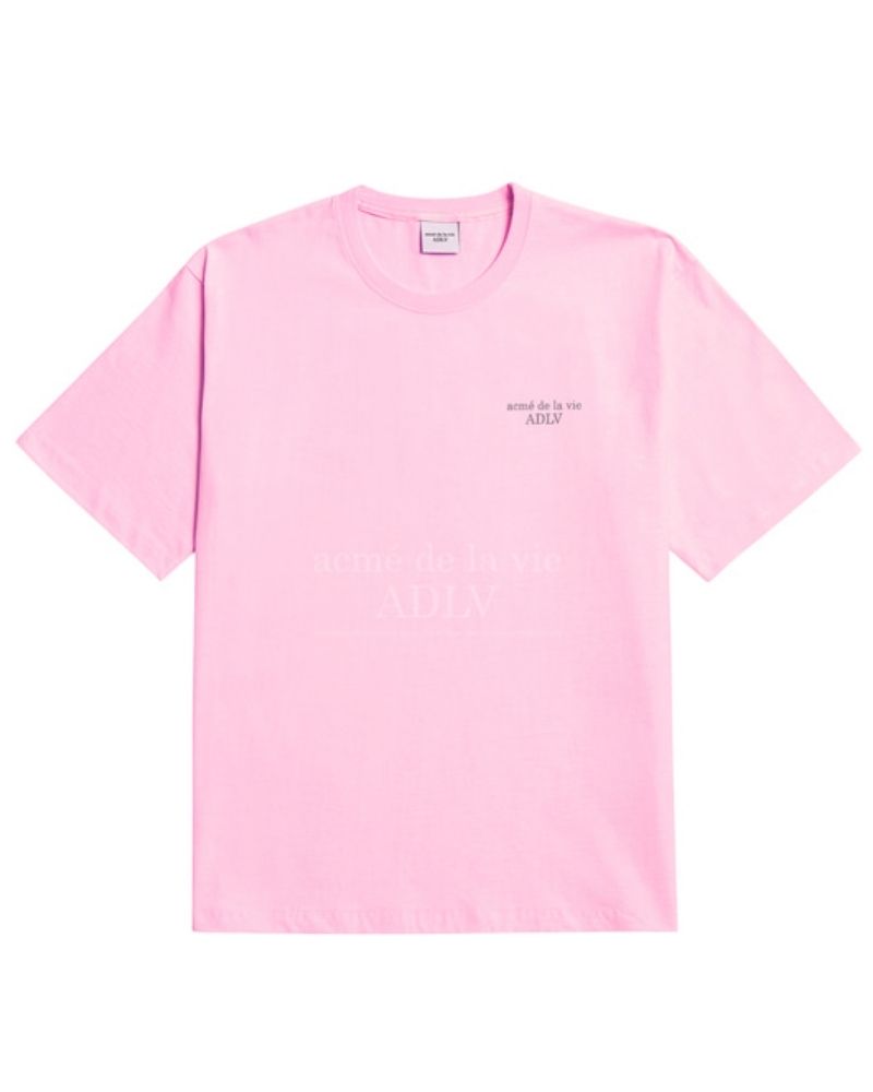 Basic Short Sleeve T-Shirt 2 Pink