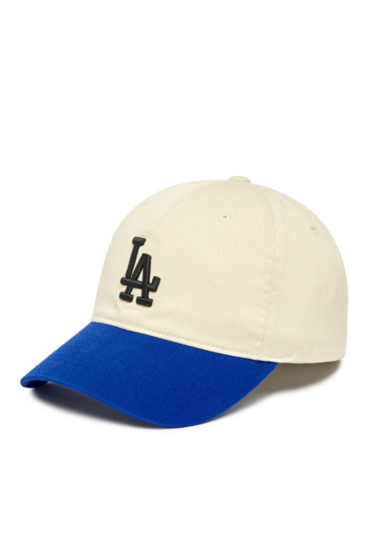 Basic Color Block Unstructured Ball Cap Los Angeles Dodgers cobalt blue