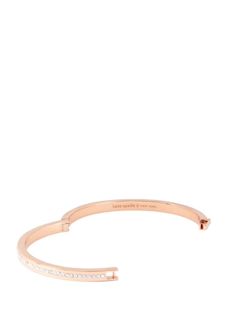 Ring It Up Pave Bangle Rose Gold