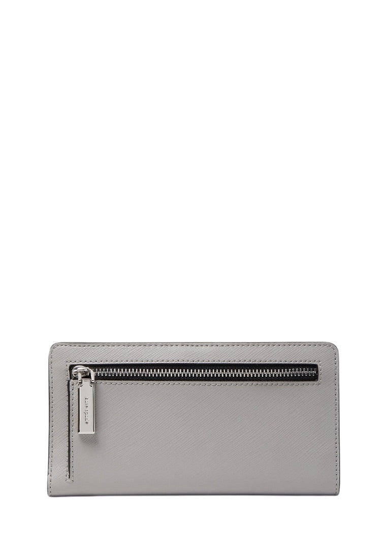 Staci Slim Bifold Wallet Nimbus Grey