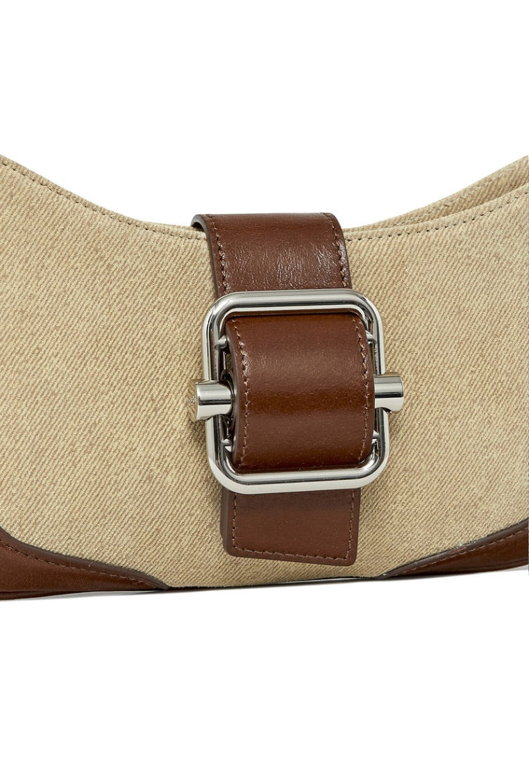Shoulder Brocle Small - Brown Combi