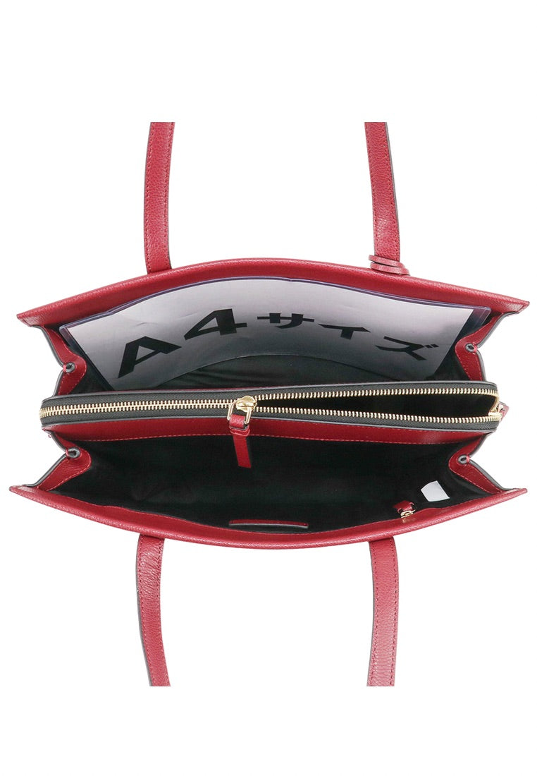 Grind Work Tote Bag Pomegranate