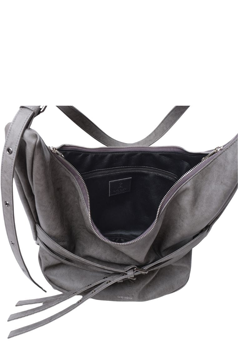 Belt Apple Sling Bag L Brushed Gray