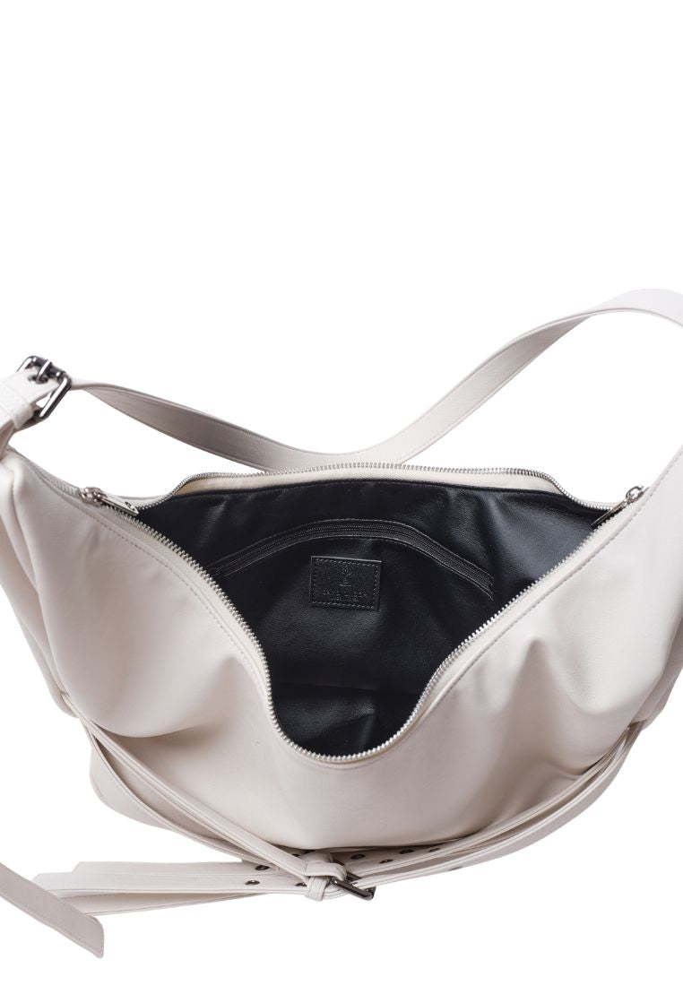 Belt Apple Sling Bag L Nappa Ivory