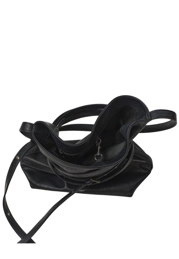 Belt Bucket Bag M Nappa Matt Black