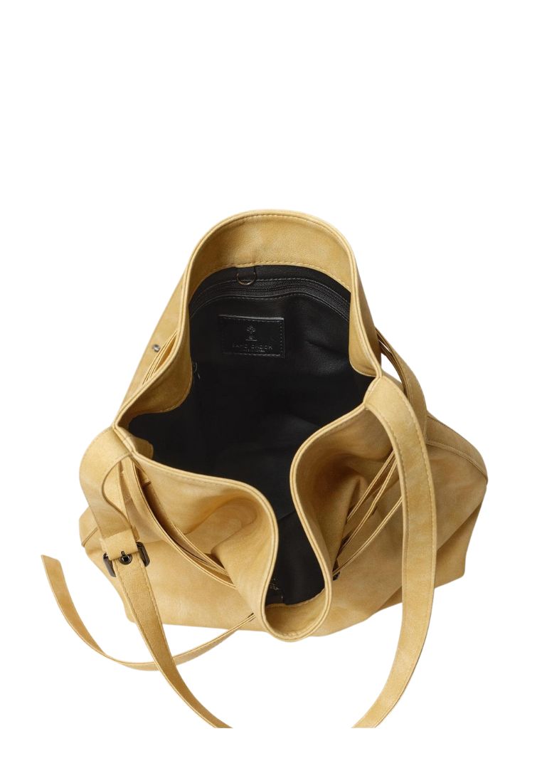 Belt Bucket Bag M Vintage Lemon