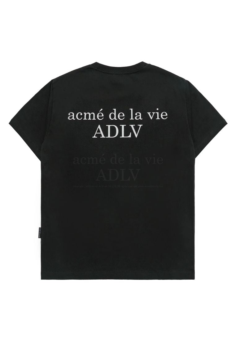 Bicycles Boy Baby Face Short Sleeve T-Shirt Black