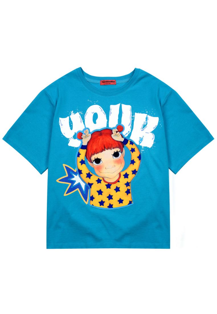 Big Lettering T-Shirt F Gaeddongi