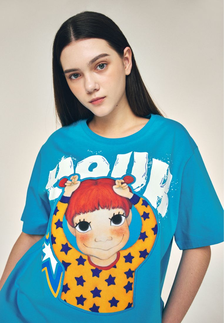 Big Lettering T-Shirt F Gaeddongi