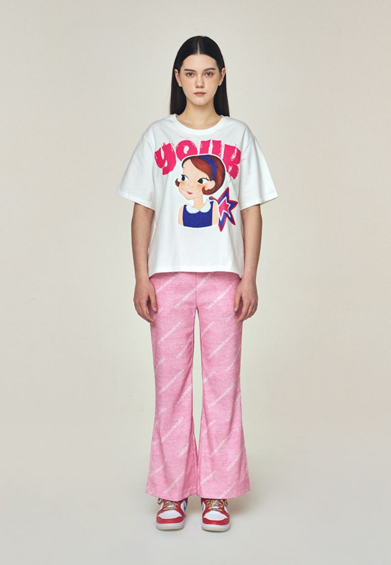 Big Lettering T-Shirt F Ria