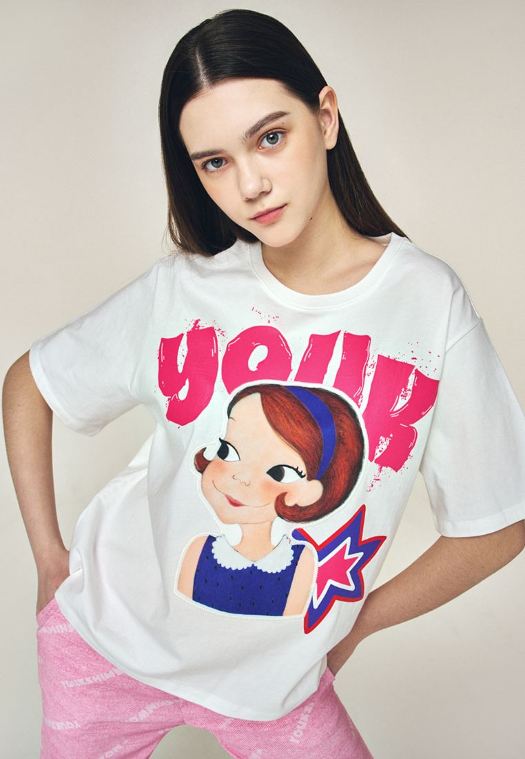 Big Lettering T-Shirt F Ria