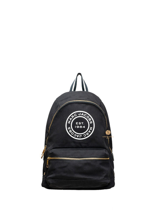 Canvas Signet Backpack - Black