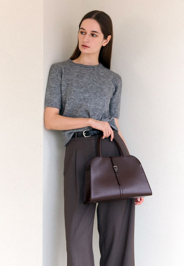 Blanc Medium Burgundy Brown