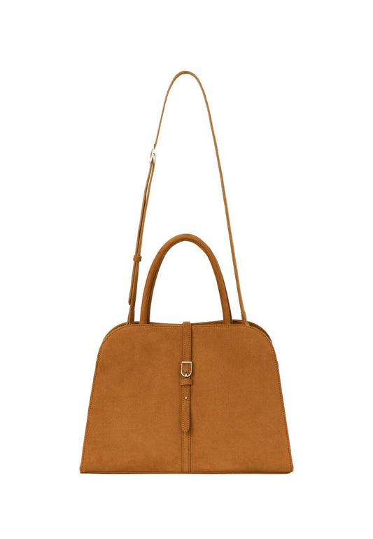 Blanc Medium Suede Camel