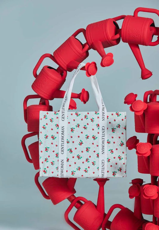 Bloom Of Strawberry Box Tote