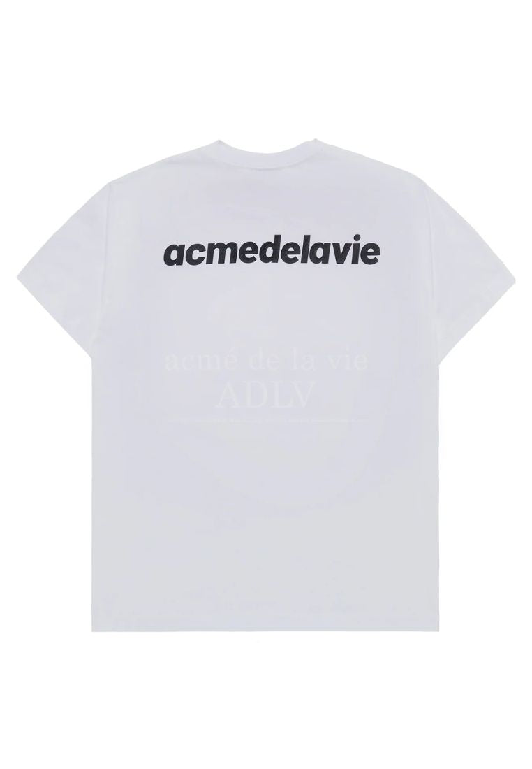 Bold Font Logo Short Sleeve T-Shirt White