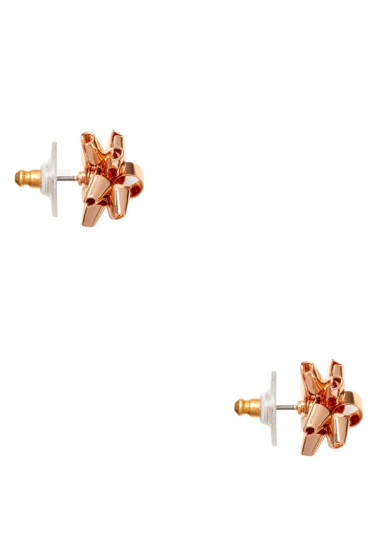 Bourgeois Bow Studs Rose Gold
