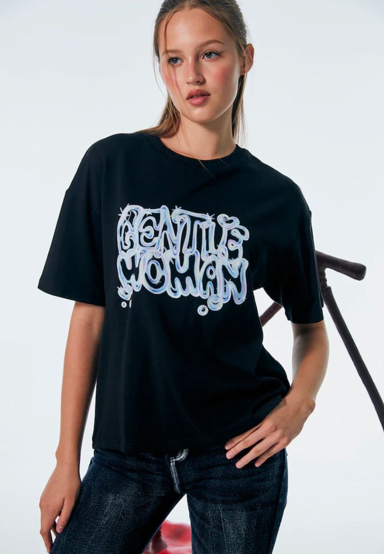 Bubble Bliss Oversized T-Shirt