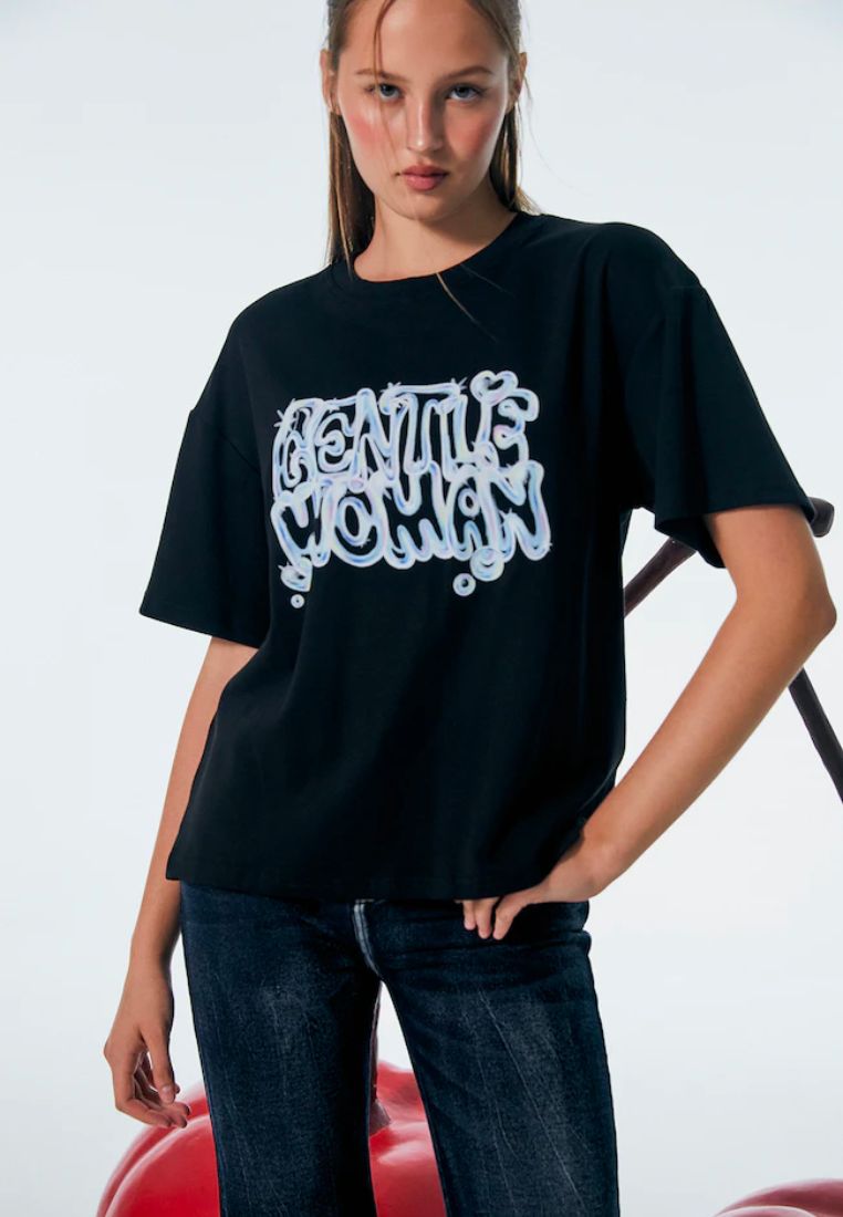 Bubble Bliss Oversized T-Shirt