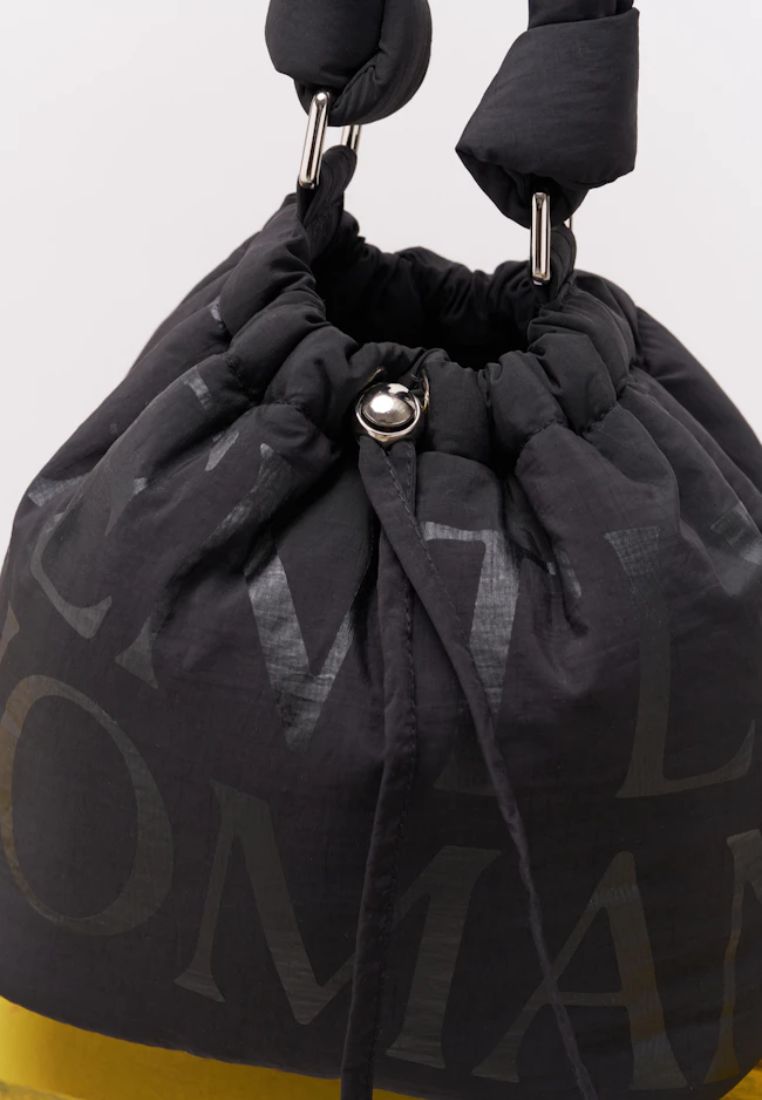 Bucket Hobo Bag Black